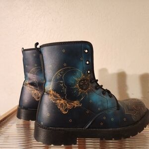 Sun and Moon Boots Comfortable
